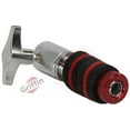 thumbnail image 1 of Griffin Hi-Hat Clutch Mount Version Alloy Metal Speed Threads Universal Holder to Fit Most Hi-Hat Cymbals, Rods & Hihat Stands Red locking Nut, 1 of 11
