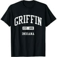thumbnail image 1 of Griffin Indiana IN JS04 Vintage Athletic Sports T-Shirt, 1 of 3