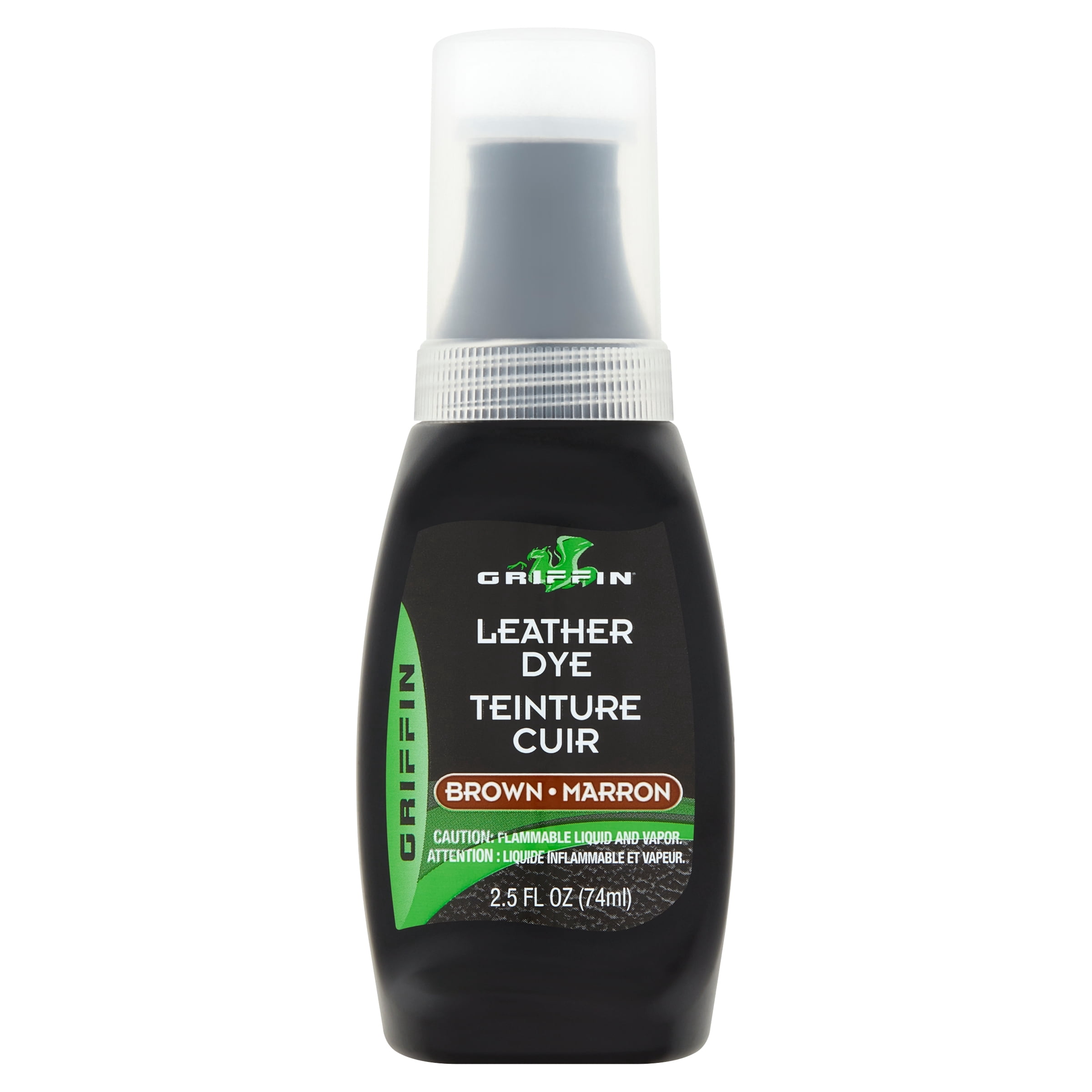 Griffin Leather and Shoe Dye - Brown - 2.5 oz.
