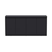 Griffin Modern 62" Sideboard in Onyx (6-Shelf)