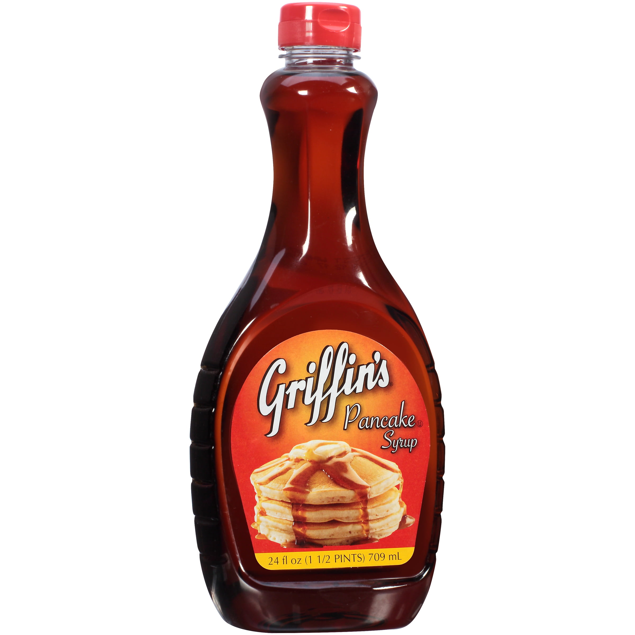 Griffin Pancake Syrup 24 fl oz Squeeze Plastic Bottle