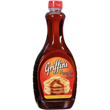 Griffin Pancake Syrup 24 fl oz Squeeze Bottle with Easy Pour Dispenser