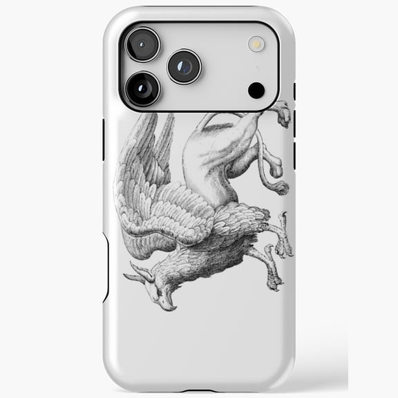 Griffin Powerful Mythical Hybrid Beast iPhone Case 17 16 15 14 13 12 11 Pro Max