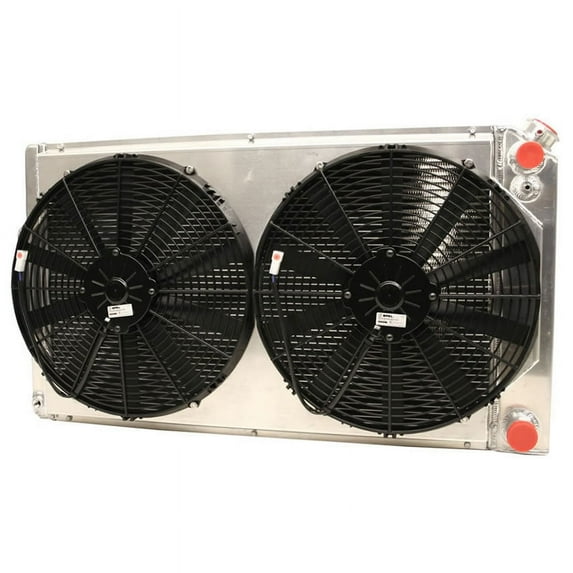 Griffin Radiators CU-00009-LS PerformanceFit Radiator ComboUnit LS Swap 1964-196