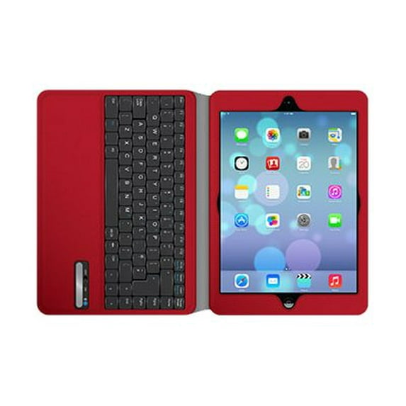 Griffin Technology Griffin Slim Keyboard/Cover Case (Folio) for iPad Air - Red