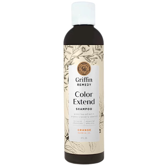 Griffin Remedy Color Extend Shampoo, Orange Essential Oil, 8 Fluid Ounces