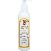 Griffin Remedy Omega-3 Body Lotion-Unscented with Organic MSM and Essential Oils, Ultra Moisturizing, All Natural, Paraben Free, Sulfate Free 8 fl oz
