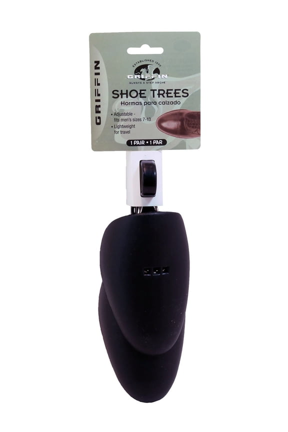 Shoe Trees - Durable Form Holder - Adjustable Boot & Shoe Stretcher - 1 Pair