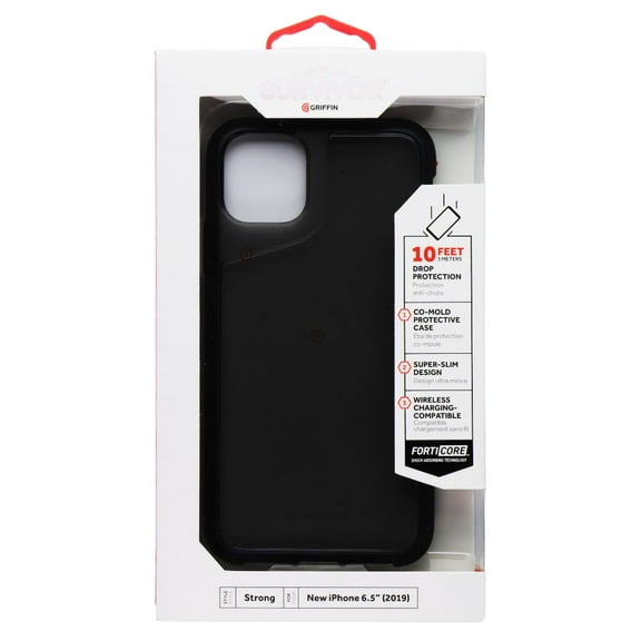 Griffin Survivor Strong Series Case for Apple iPhone 11 Pro Max - Black