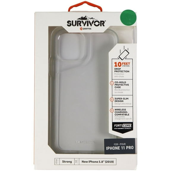 Griffin Survivor Strong Series Case for iPhone 11 Pro - Clear