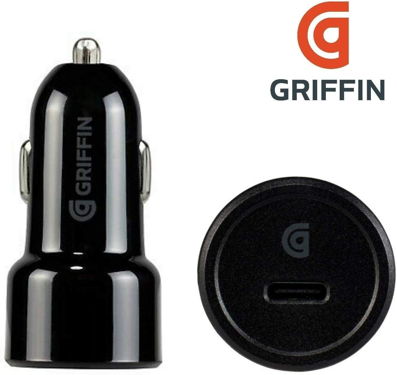 Griffin USBC in Car Charger Fast Charge 3.0 Amp Universal in Black