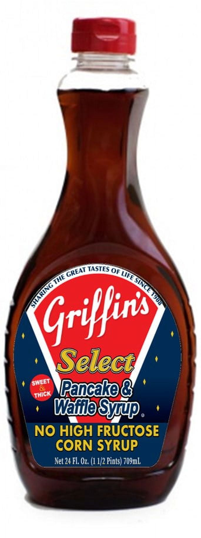 Griffin's 24oz Select Waffle and Pancake Syrup with No High Fructose