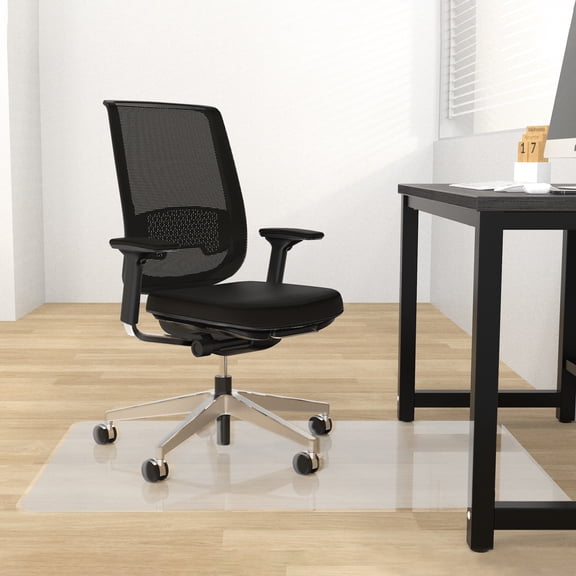 Office Chair Mat for Hardwood Floor,Computer Desk Chair Mat for Floors,Floor Protector for Under Desk Chair Mat Plastic Floor Mat 36"x48"