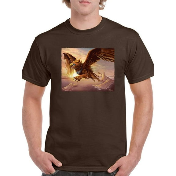 Griffins Charge T-Shirt Men -Anthony Chirstou Designs, Male x-Large