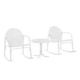 thumbnail image 1 of Griffith 3Pc Outdoor Rocking Chair Set, 1 of 13