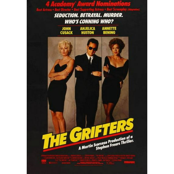 Grifters Movie Poster 24inx36in (61cm x 91cm) Art Poster 24x36 Multi-Color Square Adults AB Posters