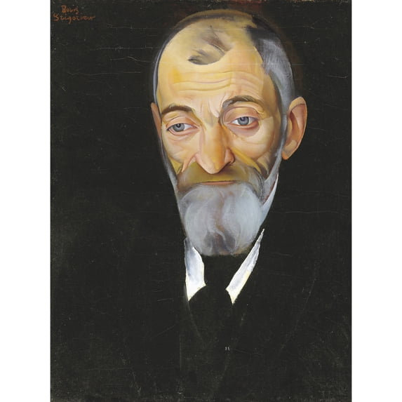 Grigoriev Portrait Lev Shestov Painting Extra Large Art Print Wall Mural Poster Premium XL