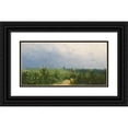 thumbnail image 1 of Grigory Grigorievich Myasoedov 14x9 Black Ornate Wood Framed Double Matted Museum Art Print Titled: In the Field, 1 of 5