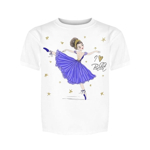 Gril Loves Ballet Tee Girl's -Image by Shutterstock