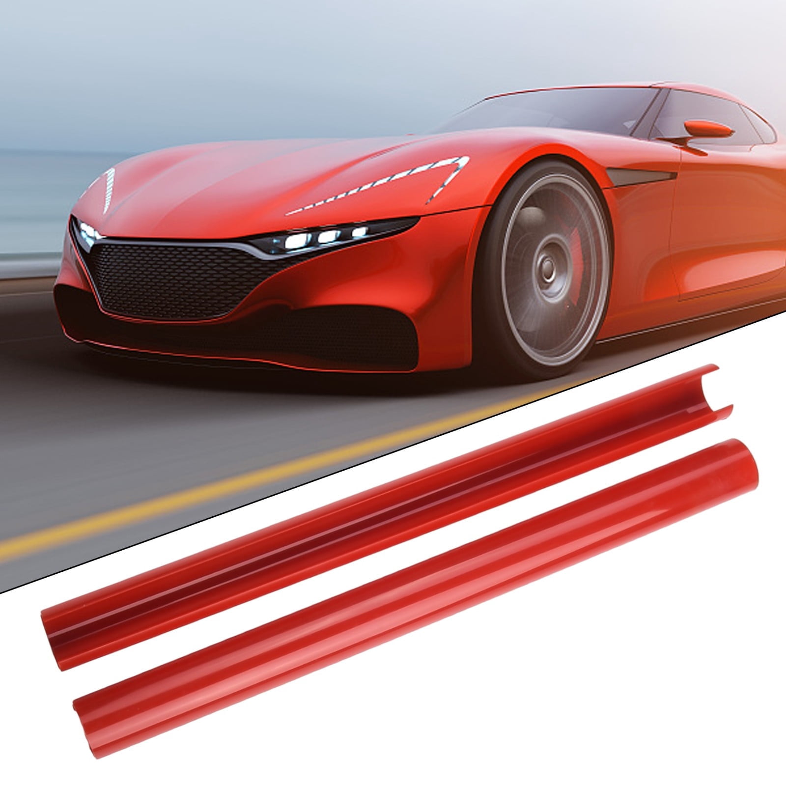 Grill Bar V Brace For Bmw F30 F31 F32 Front Grille Trim Strip Cover Red