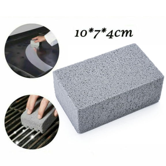 Grill Brick Griddle Cleaner BBQ Barbecue Rack Scraper Griddle Cleaning Stone