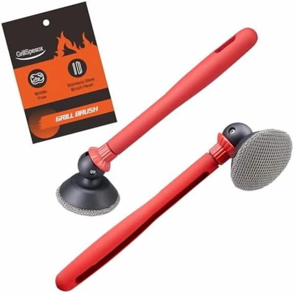 Grill Brush for Blackstone Flat Top Griddle,Safe Bristle-Free Cleaning Brush Tools, Barbecue Grill Cleaner, Grill Brush for Outdoor Grill, Grilling Accessories Gift for Men$$Garden & Patio