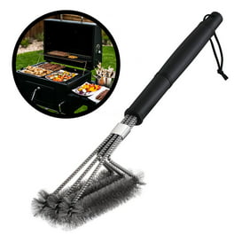 Deluxe BBQ Grill Implement Set-briquet Rake/poker & Grill Brush, Custom  Length 18-26free Shipping 