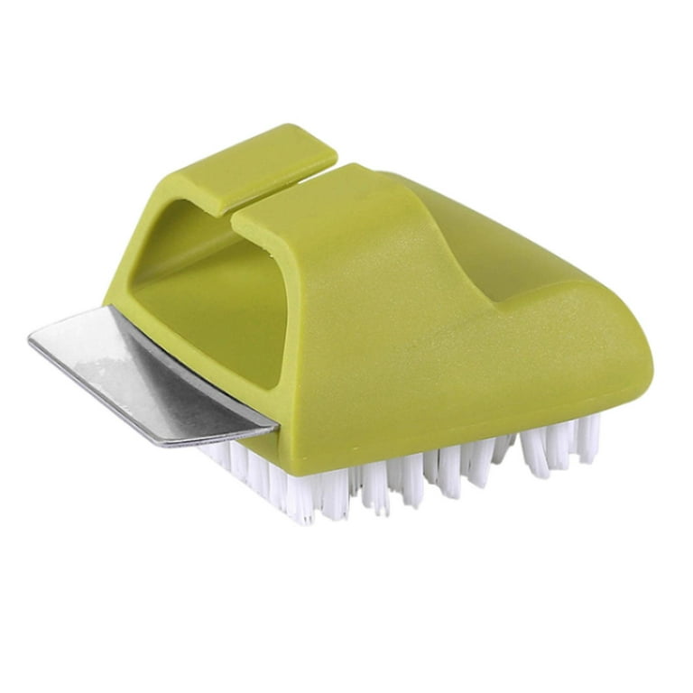 Grill Brush and Scraper Barbecue Brushes Anti Scald Portable Outdoor Grill  Brush Grilling Grate Cleaner for Grilling Rack Dad Gifts Camping Green
