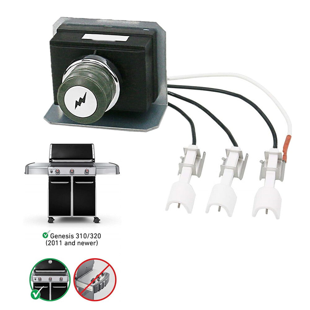 Grill Burner Tube Ignition Kit For er Genesis 300 Series E/S310 E