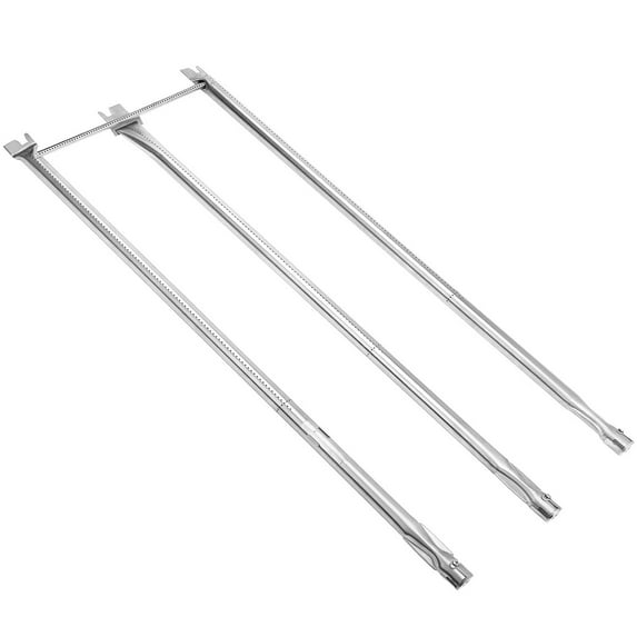Grill Burner for Weber Genesis 300 Series (2007-2010), Genesis E/S 310 320 EP310/320 Grills with Side Control Knobs,34-1/4 Inch Stainless Steel Grill Burner Tube Set Replacement for Weber 67722 67820