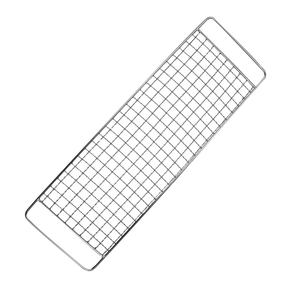 Grill Campfire Grate Multifunction Mesh Camping BBQ Net Best Drill