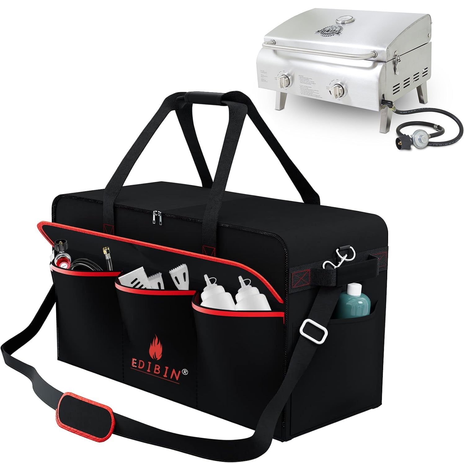 Grill Carry Bag for Pit Boss Grills 75275 TwoBurner Portable Grill