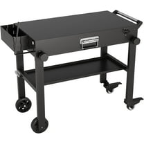Grill Cart for Blackstone Griddle, Portable Outdoor Grill Table, Foldable Cart Table with Wheels，Griddle Stand Fit 17 Inch Or 22 Inch