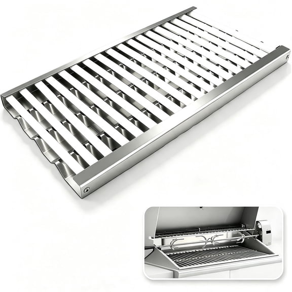 Grill Ceramic Rod Complete Radiant Tray Replacement Parts for DCS 27DBQ, 27DBR, 27DSBQ, 27FSBQ, 36DBQ, 48DBQ, BGA27-BQ, BGB36-BQARN, BGB48-BQARL, DCS Radiant Ceramic Trays BBQ Heat Plate