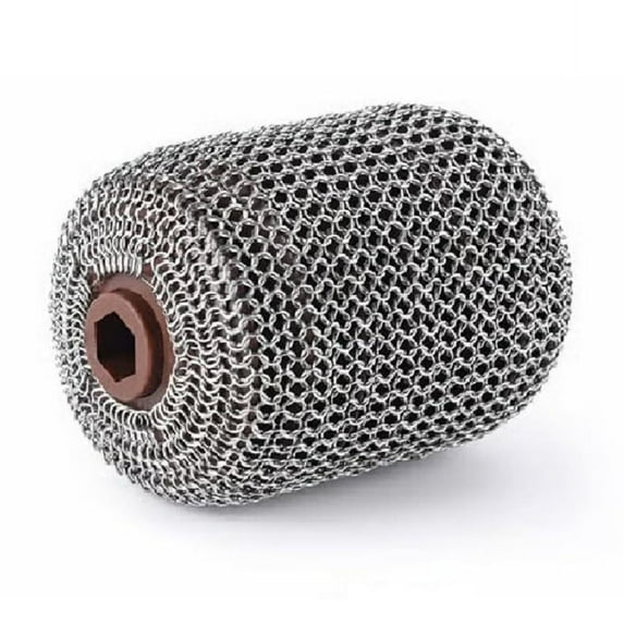 Grill Cleaner for Outdoor Grill,Cordless Electric BBQ Scraper with LED Light, 350 RPM, Rechargeable & Dishwasher Safe