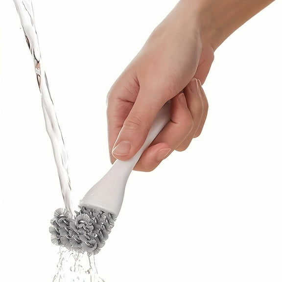 Grill Cleaning Brush with Scraper & Scrubber | Multi-Functional BBQ Brush for Deep Cleaning Corners, Grates, Stoves & Pots | Durable 1-Piece Design