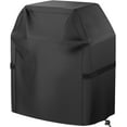 thumbnail image 1 of Grill Cover, 40 inch Small Gas Grill Cover for Outdoor Grill, Waterproof, Weather Resistant, UV & Fade Resistant, BBQ Grill Cover with Hook and Loop Straps, Black, 1 of 14