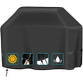 thumbnail image 1 of Grill Cover,58 inch Grill Covers for Backyard Grill,Heavy Duty Grill Cover for Outdoor Waterproof Gas Grill Cover,UV and Fade Resistant BBQ Cover for Grills up to 56-in Width,Black, 1 of 11