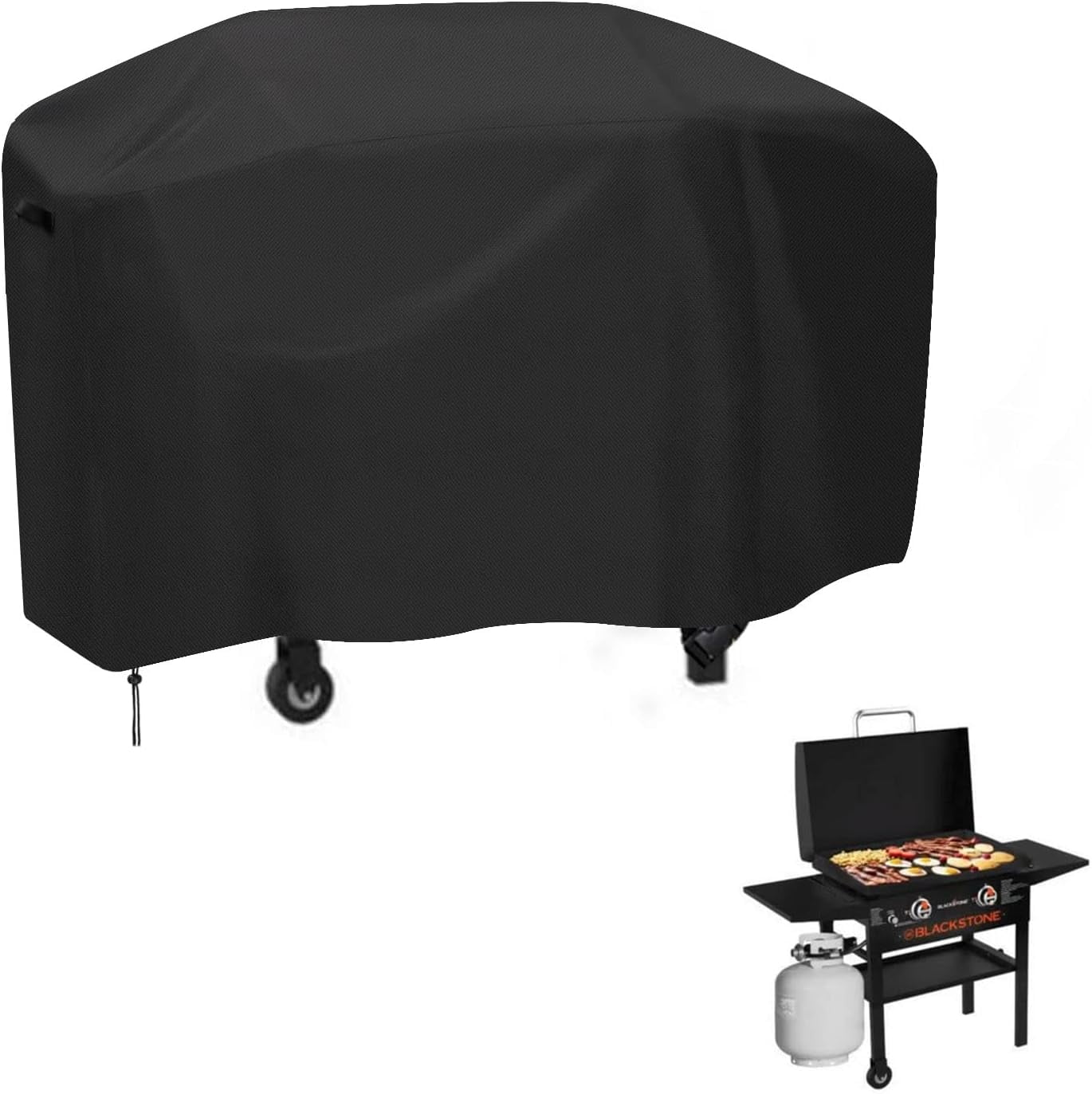 Hiticover Grillabdeckung Für Blackstone 71.1 Cm Grillplatten – Wasserdicht, Winddicht & Wetterbeständig
