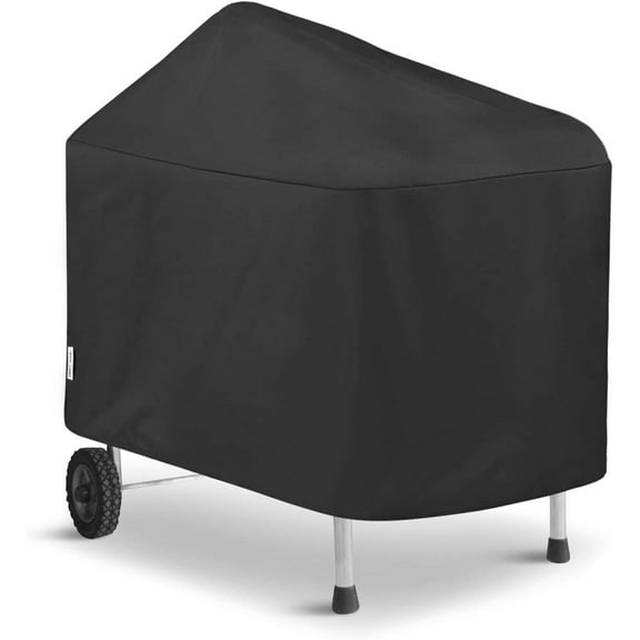 Grill Cover Compatible for Weber Performer Deluxe Grills 22-Inch, Performer Charcoal Grill Cover, Heavy Duty Waterproof Fade Resistant Barbecue Cover, Compared to Weber 7152