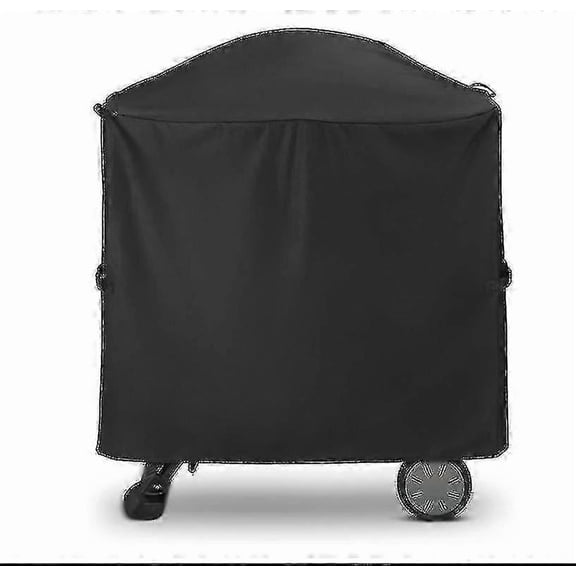 Grill Cover Dustproof, Waterproof And Uv-proof Size: 54*76*69cm 1pc Black hwy