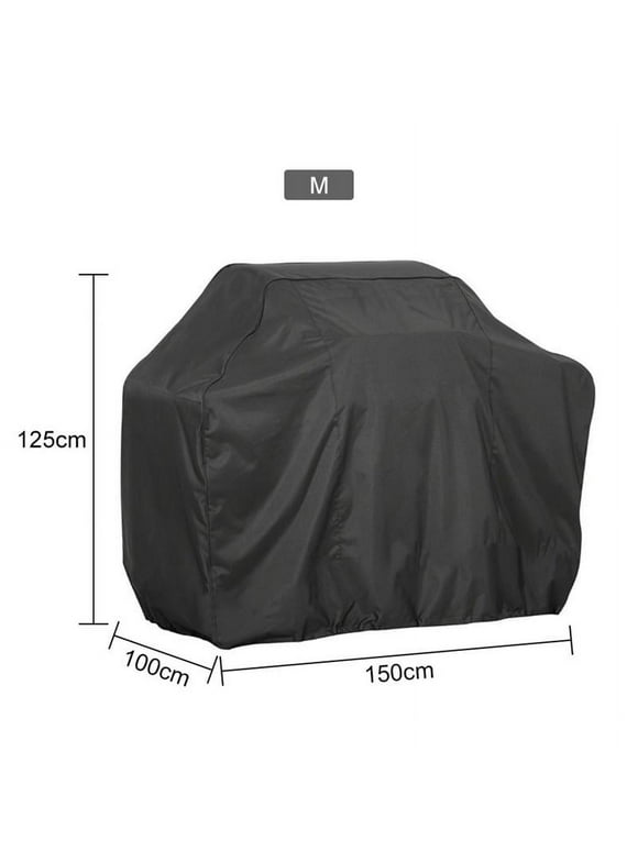 Grill Cover - Heavy Duty Barbeque Gas Grill Cover 600D Canvas Waterproof No Fading Smoker BBQ Covers, for Weber,Char Broil, Holland, Jenn Air, Dyna-Glo, Brinkmann