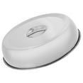thumbnail image 1 of Grill Cover Oil-proof Food Lid Kitchen Things Griddle Pan Flat Top Dome Metal BBQ, 1 of 6