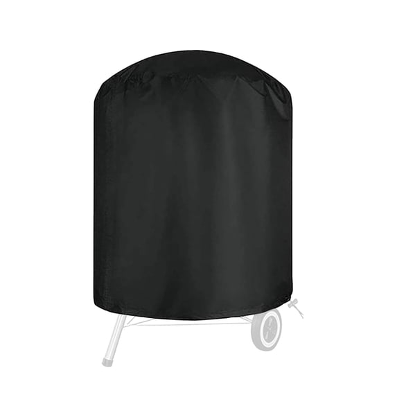 Grill Cover for Outdoor Grill,BBQ Covers for Outside,Grill Cover For Charcoal Kettle, 28/35 Inch BBQ Grill Cover, Heavy Duty Barbecue Grill Covers,Round Grill Cover,Waterproof(Black 28IN)