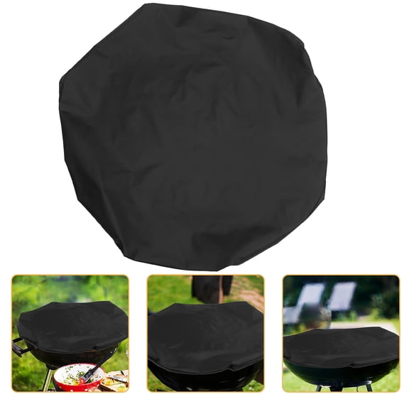 Grill Cover Round Grill Cover Waterproof Cover UV And Rip Resistant Gas Grill Rotective Cover Cloth with Drawstring