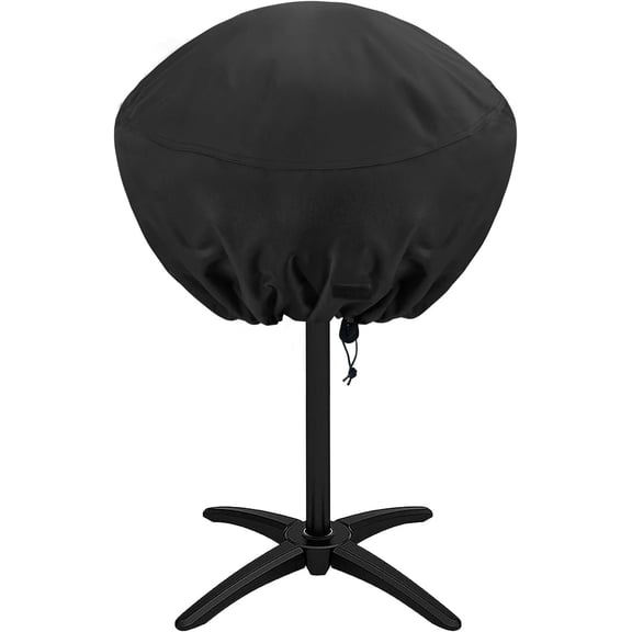 Grill Cover for George Foreman, Heavy Duty Outdoor Indoor Electric Portable Stand Small Grill Cover for Char-Broil, , Homewell, Weber and , Black