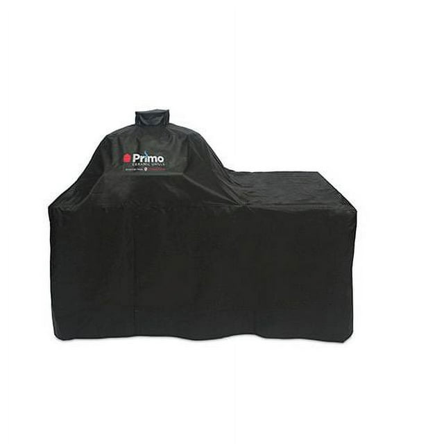 Grill Cover for Oval XL 400 with Counter Top Table by Primo Ceramic Grills