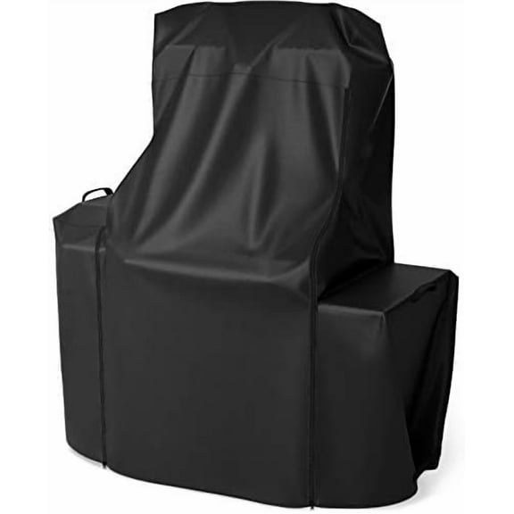 Grill Cover for Pit Boss Lockhart Platinum Series Grill, 600D Heavy Duty Waterproof Cover with Zipper Design, All Weather Protection$$Garden & Patio