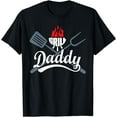 thumbnail image 1 of Grill Daddy BBQ Barbecue Grilling Smoking Men Dad Fathers T-Shirt, 1 of 3
