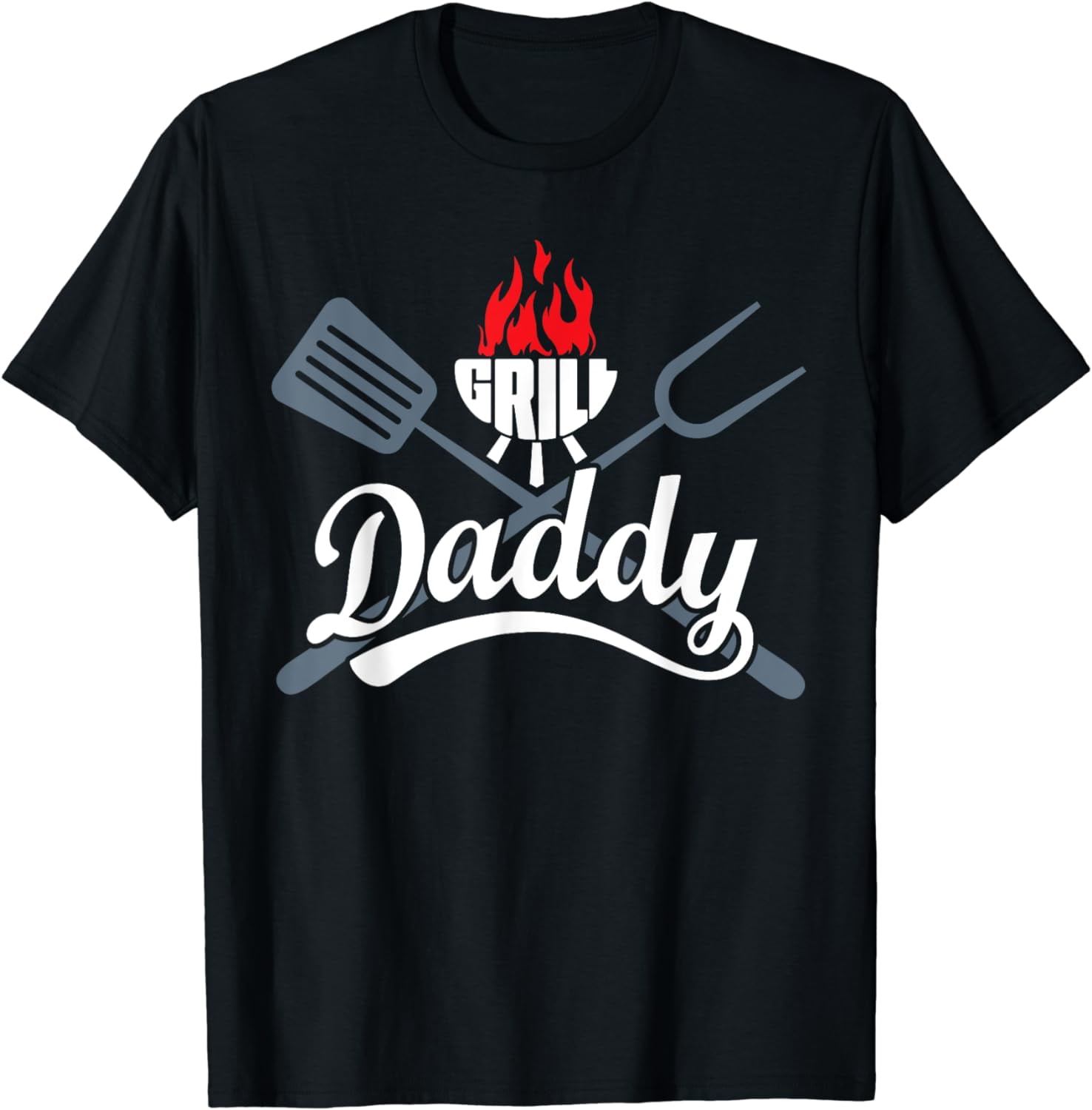 Grill Daddy BBQ Barbecue Grilling Smoking for Men Dad TShirt